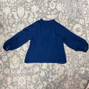 EUC Banana Republic Elegant Navy Blue Women's Top Size XL